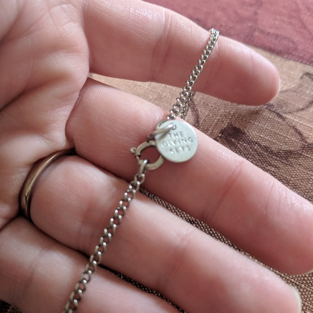 The giving keys necklace
